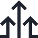 arrows, chart, competition, graphic, grow, sport, up svg vector icon