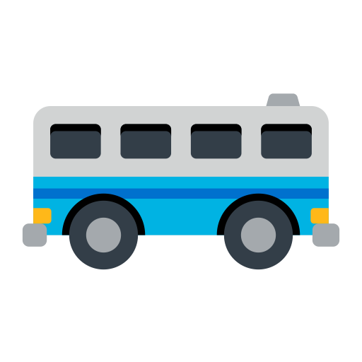 Bus svg vector icon