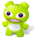 greentoy,cartoon icon