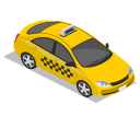 car, public transport, taxi, vehicle svg vector icon