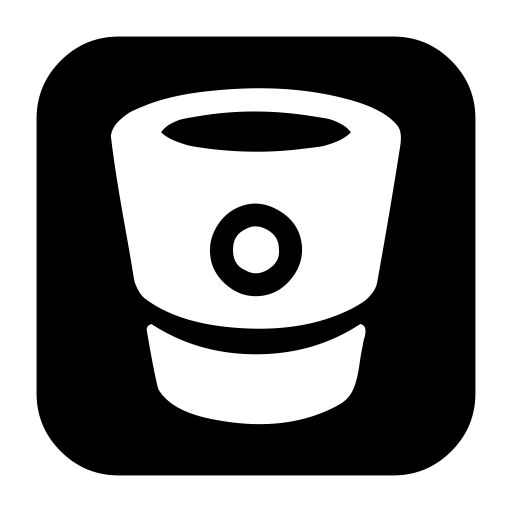 Bitbucket Square svg vector icon