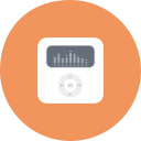 audio, equalizer, media, mp3, music, play, player svg vector icon