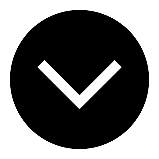 Down, Unfold, Round Box svg vector icon