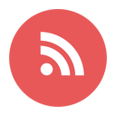 circular, modern, round, rss icon
