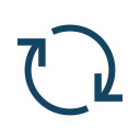 download, loop, recycle, repeat svg vector icon