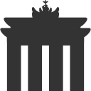brandenburg,gate icon