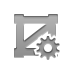 send,crate,gear icon