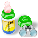 feeding,bottle,search,find,seek icon