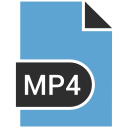 movie, mp4, video svg vector icon