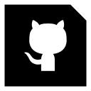 github, media, social svg vector icon
