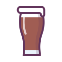 alcohol, bar, cocktail, drink, glass, party, summer svg vector icon