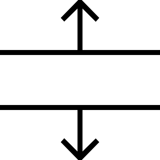 Arrows Expand Vertical svg vector icon