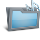 folder, music icon