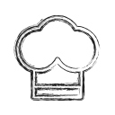 chef, cook, productivity, shape, social svg vector icon