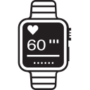 applewatch, heart, iwatch, monitoring, run, running, watch svg vector icon