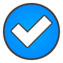 ok, sign svg vector icon