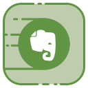 evernote, media, social svg vector icon