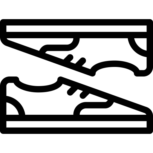 Sneakers svg vector icon