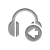 earphone,left icon
