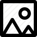 image, landscape, photo, picture icon