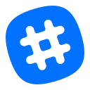 hashtag, media, network, social svg vector icon