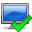 accept, monitor icon