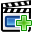 add, movie icon