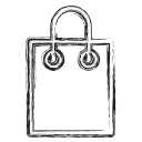 bag, productivity, shape, shop, social svg vector icon