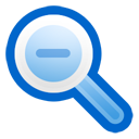 out, zoom icon
