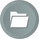 data, doc, file, folder, storage svg vector icon