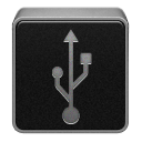 usb,black icon
