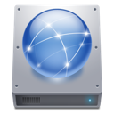 hdd, network icon