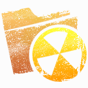 burn,folder icon