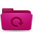 folder,pink,backup icon