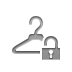 hanger,lock,open icon
