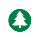 christmas tree, christmas tree recycling, collection, drop-off, mulch, recycle, tree svg vector icon