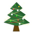 christmas, tree icon