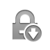 lock,down icon