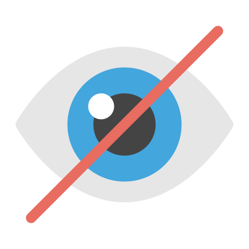 Ui Color 1 Eye Ban svg vector icon