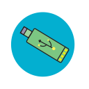 drive, flash drive, storage, usb svg vector icon