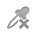 dropper,cross icon