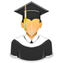 graduated, learner, school, student, university icon