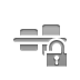 align,horizontal,center,lock,open icon