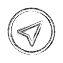 gps, locate, navigation, productivity, shape, social svg vector icon