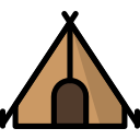 adventure, camp, camping, outdoor, tent, travel svg vector icon