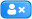 del,user,remove,delete,account,profile,people,human icon