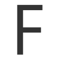 F icon