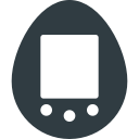 game, retro, tamagotchi, toy, video svg vector icon