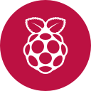 circle, os, pi, raspberry, round svg vector icon