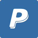 media, paypal, social, square svg vector icon
